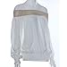 Sunward Sexy Women's Off-shoulder Strapless Long Sleeve Shirt Casual Blouse Tops