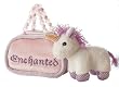 Aurora MINI FANCY PALS PET CARRIER PURSE - ENCHANTED UNICORN Plush
