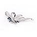 Fashon Plaza Women`s Flower Wreath Cubic Zircon Pin Brooch Br133