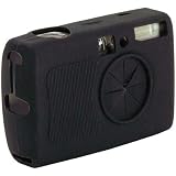 Delkin Snug-It, Silicone Digital Camera Skin for the Canon SD870 & Ixus 860, Black, with Neck & Wrist Straps