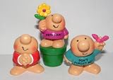 Ziggy Figure Cake Topper / Cupcake Decoration Set of Funny Figures