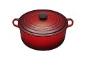 Le Creuset ココット・ロンド 20cm チェリーレッド