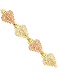Black Hills Gold Leaf Bracelet