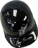 Logan Morrison Autographed/Hand Signed Florida Marlins Mini Helmet
