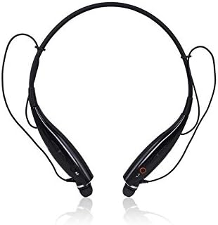 Coolker Sport Stereo Earbuds Headset Earphone Wireless Bluetooth for iPhone 6S LG G4 Samsung S6 HTC One Black
