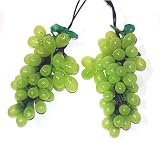 Wine Lovers Green Grape Christmas Light Set - 5 Clusters 100 Lights