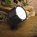 Kichler Lighting 15751BKT LED Accent Light 9-Light Low Voltage 10 Degree Spot Light, Textured Black with Clear Tempered Glass Lens