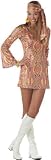 California Costumes Women's Disco Dolly Costume,Multi,3-5