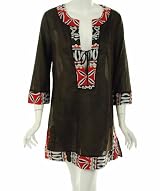 La Blanca Three Quarter Sleeve Swim Cover Up