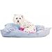 Fashion Pet Lookin Good Sleepy Time Pajamas for Dogs, Medium, Pink