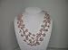 HinsonGayle "Gracie" Handwoven Five-Strand Natural Rose Quartz and Pink Cultured Pearl Necklace