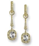 Long Cushion Diamond Pave Charms