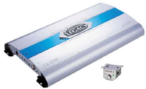 Legacy LA2088 2400 Watt 2 Channel Bridgeable MOSFET Amplifier