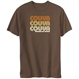 T-Shirt Brown Couva Retro Color Trinidad And Tobago City
