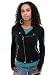Harajuku Lovers Brit Biker Black Hoodie Jacket