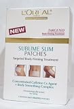 LOreal Sublime Slim Targeted Body Firming Treatment Patches - 4 ea