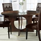 IMAGE OF Somerton 419-61 Manhattan Pedestal Table in Brown