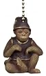 MONKEY fez Tropical CEILING FAN Pull chain home decor