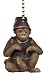 MONKEY fez Tropical CEILING FAN Pull chain home decor