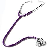 QUALITY DUALHEAD STETHOSCOPE by PRESTIGE MEDICAL USA IN PURPLE
