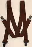 Ghillie Suit Sniper Suspenders, Clip-on, Brown color, Slings/Swivels,