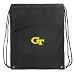 Georgia Tech Drawstring Bag Backpack Yellow Jackets Logo Draw String Back Pack - A Great Gift for Boys Girls Students or Adults!