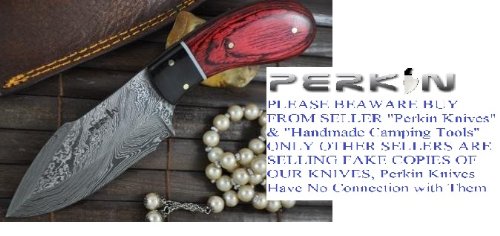Price Cut - Handmade Damascus Hunting Knife - Full Tang Price Cut - Handmade Damascus Hunting Knife - Full Tang Hunting Knives