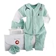 Cheap Baby Aspen Big Dreamzzz Baby M.D. Layette Set with Gift Box, Green, 0-6 Months