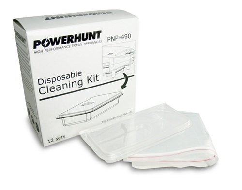 Power Hunt Disposable Cleaning Kit for 12 Volt Grill and Griddle (6 Boxes of 12, Total of 72 Kits)