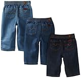 7 For All Mankind Unisex-Baby Newborn Baby's 1st Year Jeans, 3 Pack
