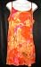  : Contessa Di Roma Chemise with Matching String Bikini - Orange Floral