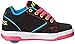Heelys Propel Skate Shoe (Little Kid/Big Kid), Black Neon, 3 M US Little Kid