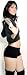 Charcoal/Grey Ballet Neck Stretch Top, Black Stretch Hot Pants & Black Thigh High Leg Warmers by KD dance - You Choose Top Color - Low Rise Boy Shorts, Functional Yet Sexy, Cool & Comfortable For Yoga. Pilates, Dance Class or Pool Side, Sexy, Fun & Chic