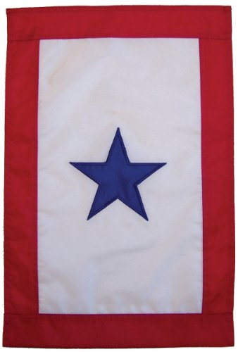 In the Breeze Service Star Garden Flag