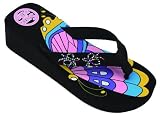 Womens Fashion Wedge Sandals Thongs Flip Flops 6 Colors