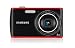 Samsung PL90 Digitalkamera (nur microSD, 12 Megapixel, 4-fach opt. Zoom, 6,85 cm (2,7 Zoll) Bildstabilisator) rot