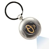 MLB Baltimore Orioles Silver Baseball Flashlight Keychain