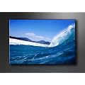 Bild auf Leinwand Strand 120 x 80 cm Modell-Nr. XXL 5027 Bilder fertig gerahmt�auf echtem Holzrahmen riesig. Ausf�hrung Kunstdruck als Wandbild auf Rahmen. G�nstiger als �lbild Gem�lde Poster Plakat mit Bilderrahmen