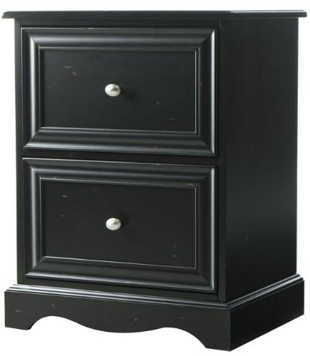 Sheffield File Cabinet 2DRWR ANTIQUE BLACK