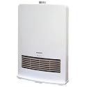 YAMAZEN セラミックヒーター [1200W/600W 2段階切替] DF-J12(W) ナチュラルホワイト