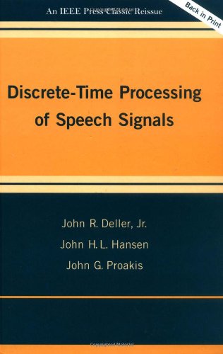 Discrete-Time Processing of Speech Signals