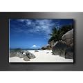 Bild auf Leinwand Strand 120 x 80 cm Modell-Nr. XXL 5005 Bilder fertig gerahmt�auf echtem Holzrahmen riesig. Ausf�hrung Kunstdruck als Wandbild auf Rahmen. G�nstiger als �lbild Gem�lde Poster Plakat mit Bilderrahmen.