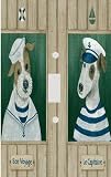 Sailor Dogs Decorative Switchplate Cover
