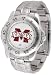 Mississippi State University Bulldogs Men's Stainless Steel Logo Watch