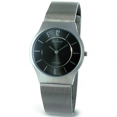 Skagen Men's 233LTTM Titanium Mesh Watch