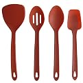 Silvermark 12" Silicone Kitchen Tools - Red