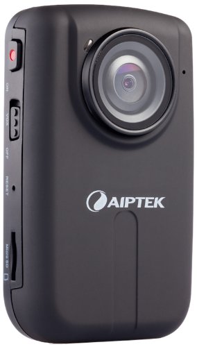 Aiptek SportyCam Z3 Full-HD Camcorder (5 Megapixel, 3,7 cm (1,5 Zoll) Display, 4-fach dig. Zoom, HDMI, USB 2.0) schwarz