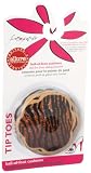 Foot Petals Tiger/Zebra/Leopard Combo Safari Tip Toes, Triple Pack
