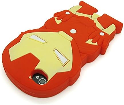 UCGTravel Superheroes & Superman series Design Cartoon Silicone case For Iphone 5C(Iron Man)