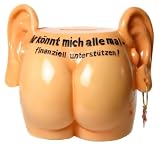 Eigenschaften Geschenkbox GmbH  / Spardose Arsch mit Ohren